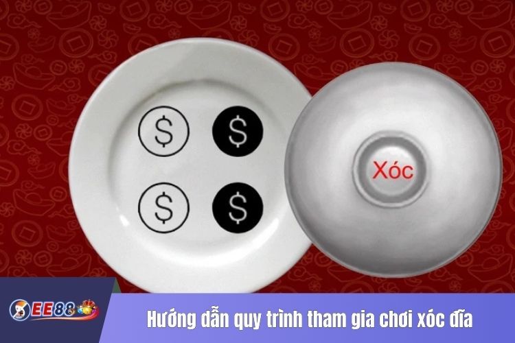 Hướng dẫn quy trình tham gia chơi xóc đĩa