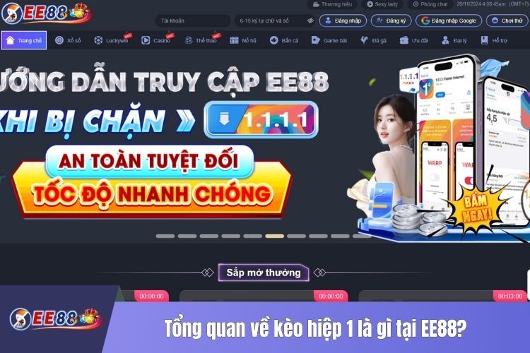 Tổng quan về kèo hiệp 1 là gì tại EE88?